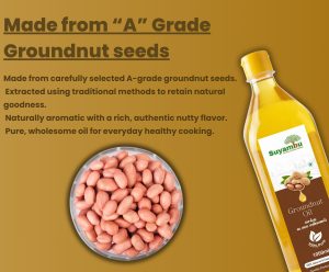 cold pressed groundnut oil