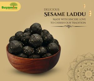 el laddu / sesame laddu