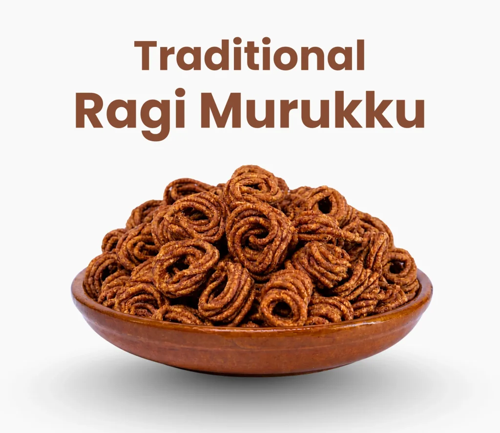 ragi murukku | homemade | 100% maidha free